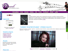 Tablet Screenshot of muzol.com.pl
